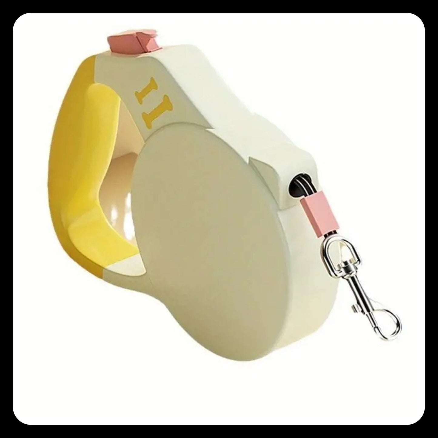 Retractable Dog Leash for Small to Medium Breeds – Durable ABS & Comfort Grip Handle