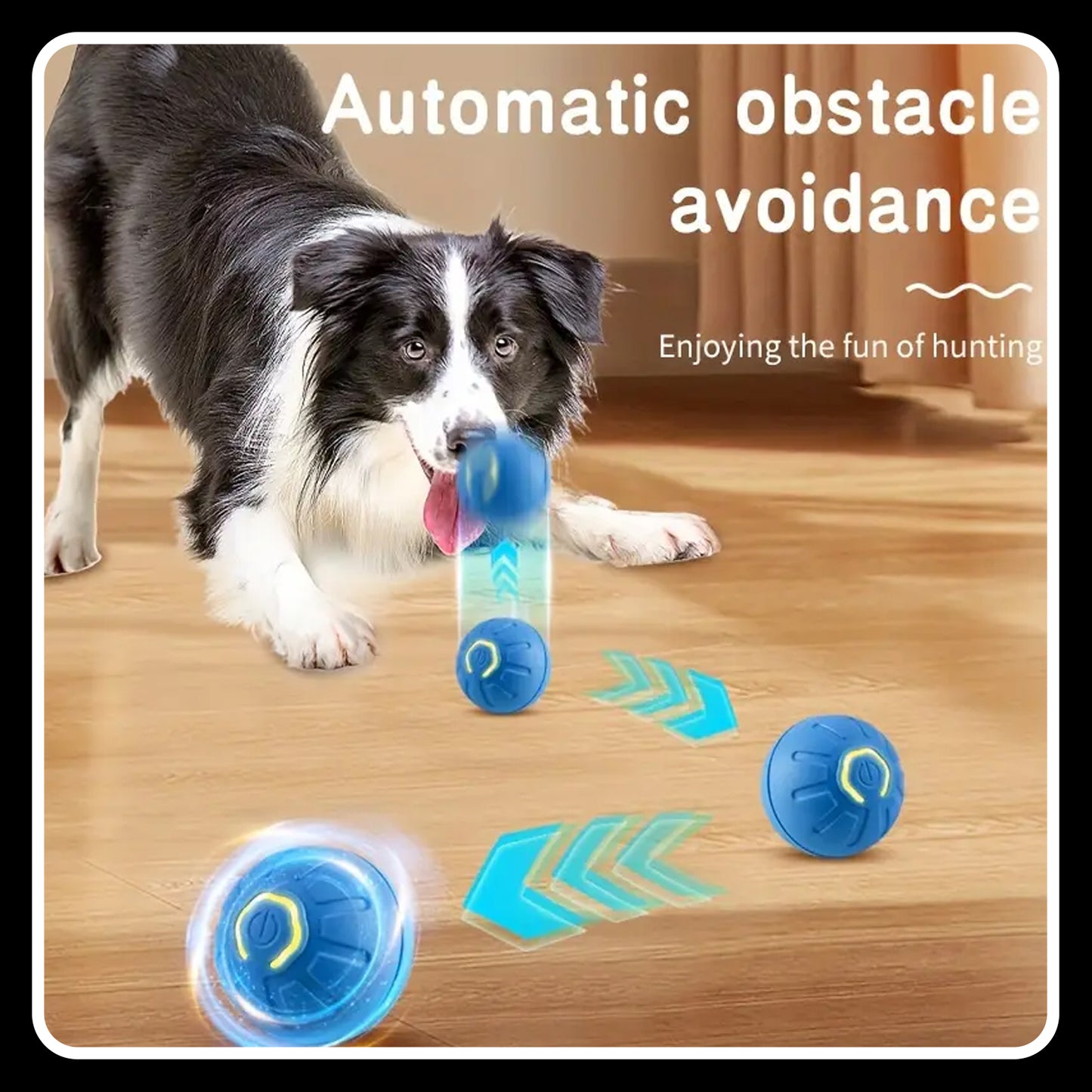 Durable Electric Smart Pet Toy for Dogs – USB Rechargeable, Bite & Fall Resistant