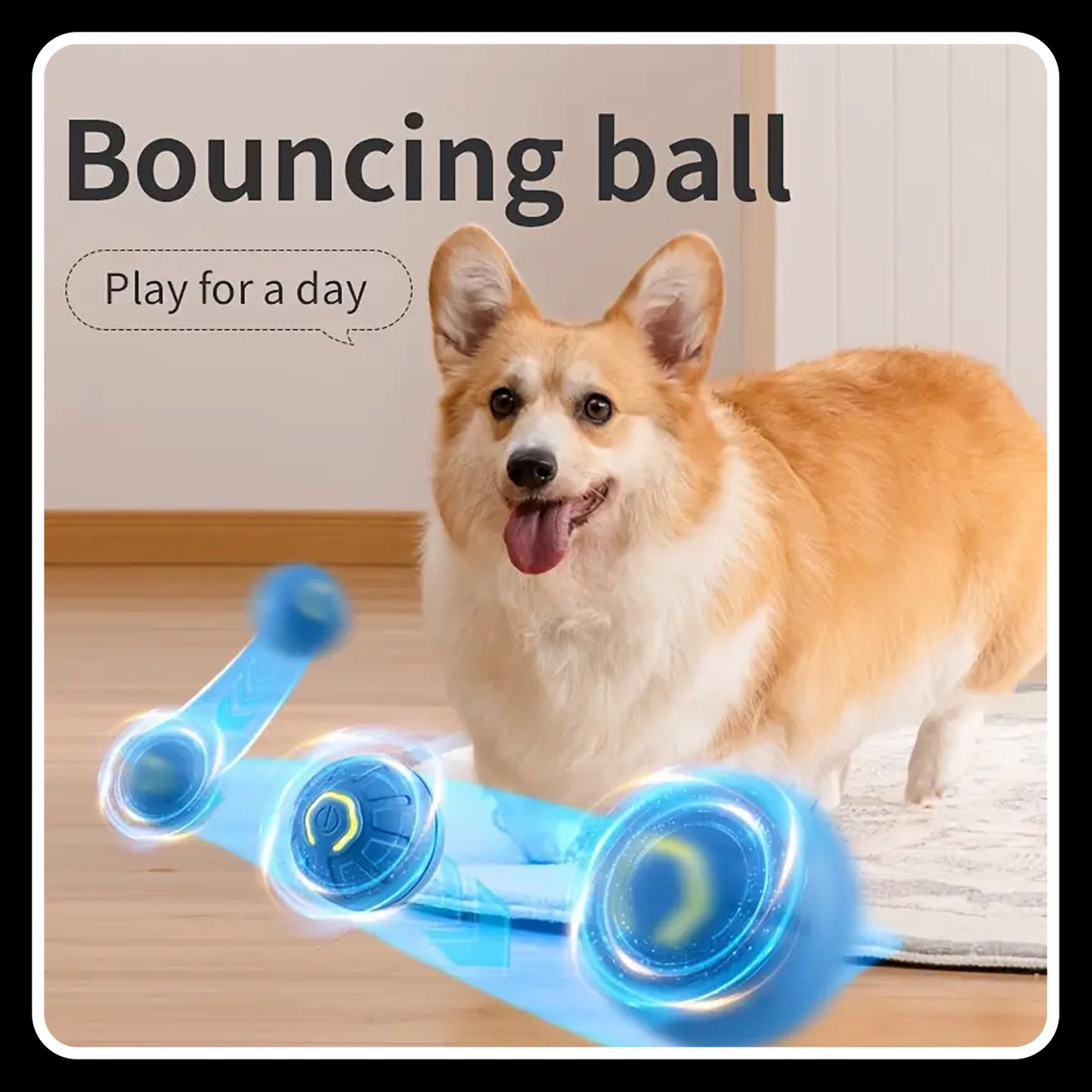 Durable Electric Smart Pet Toy for Dogs – USB Rechargeable, Bite & Fall Resistant
