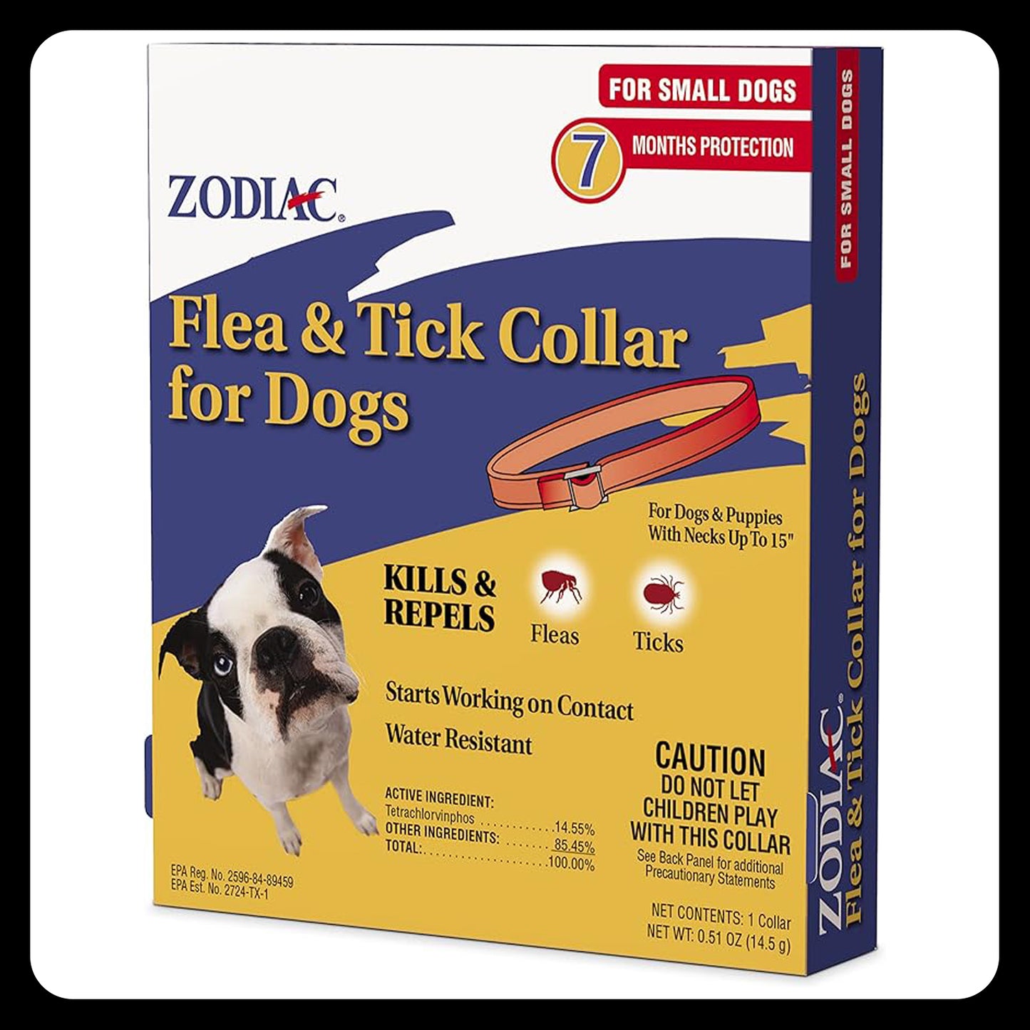 Zodiac Flea and Tick Collar for Small Dogs
