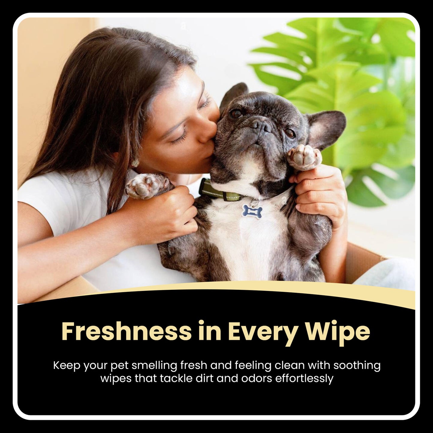 Hanu Pet Grooming Wipes - Gentle Cleaning for Your Furry Friends