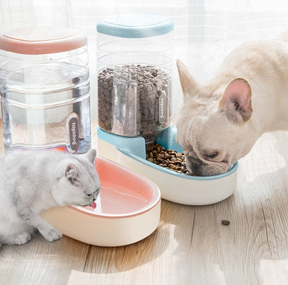 Pet Dog Automatic Feeder & Drinking Fountain – All-in-One Feeding Solution