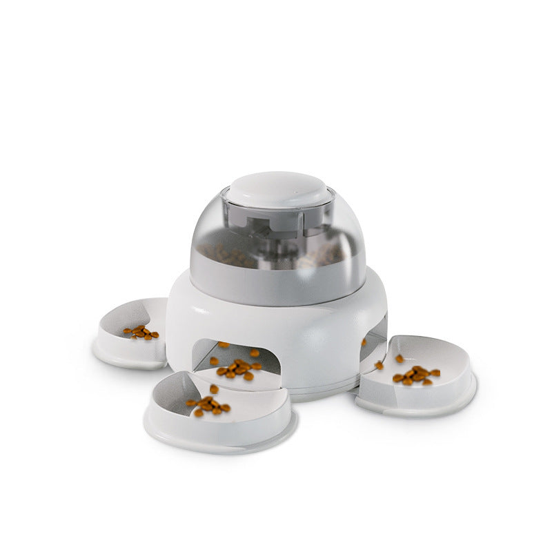 Dog Press Leakage Food Feeder – Automatic Pet Feeder Dispenser