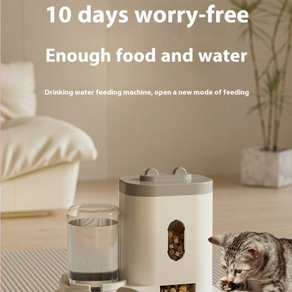 Automatic Cat Feeder & Dog Bowl – Food and Water Dispenser for Pets