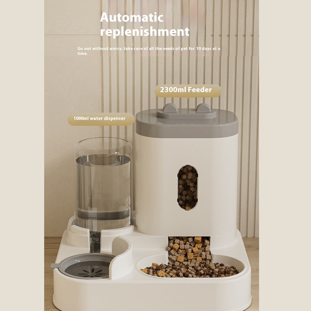 Automatic Cat Feeder & Dog Bowl – Food and Water Dispenser for Pets