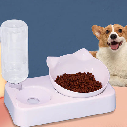 Anti-Tip Pet Food Bowl – Spill-Proof & Non-Slip Design for Dogs & Cats