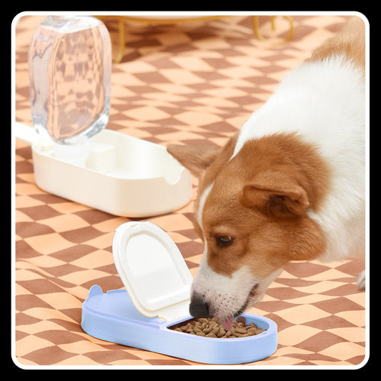 Stylish Personality Dog Feeder Portable Pet Products