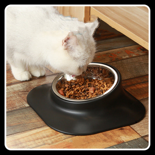 Stainless Steel Pet Bowl – Durable Feeder for Dogs and Cats