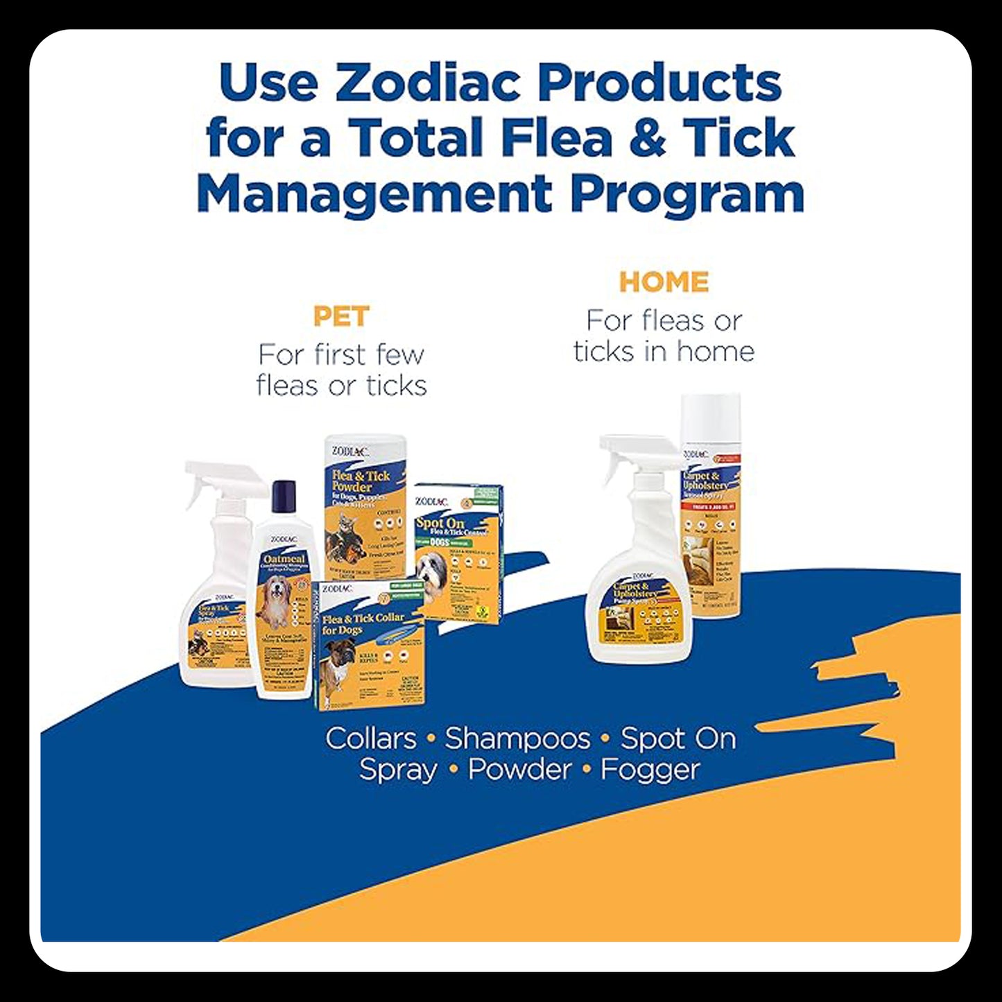 Zodiac Flea & Tick Collar for Large Dogs
