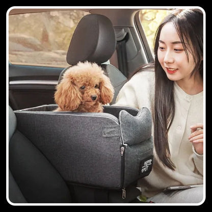 Portable Pet Dog Car Seat – Safe, Comfortable, and Secure Travel for Your Pet