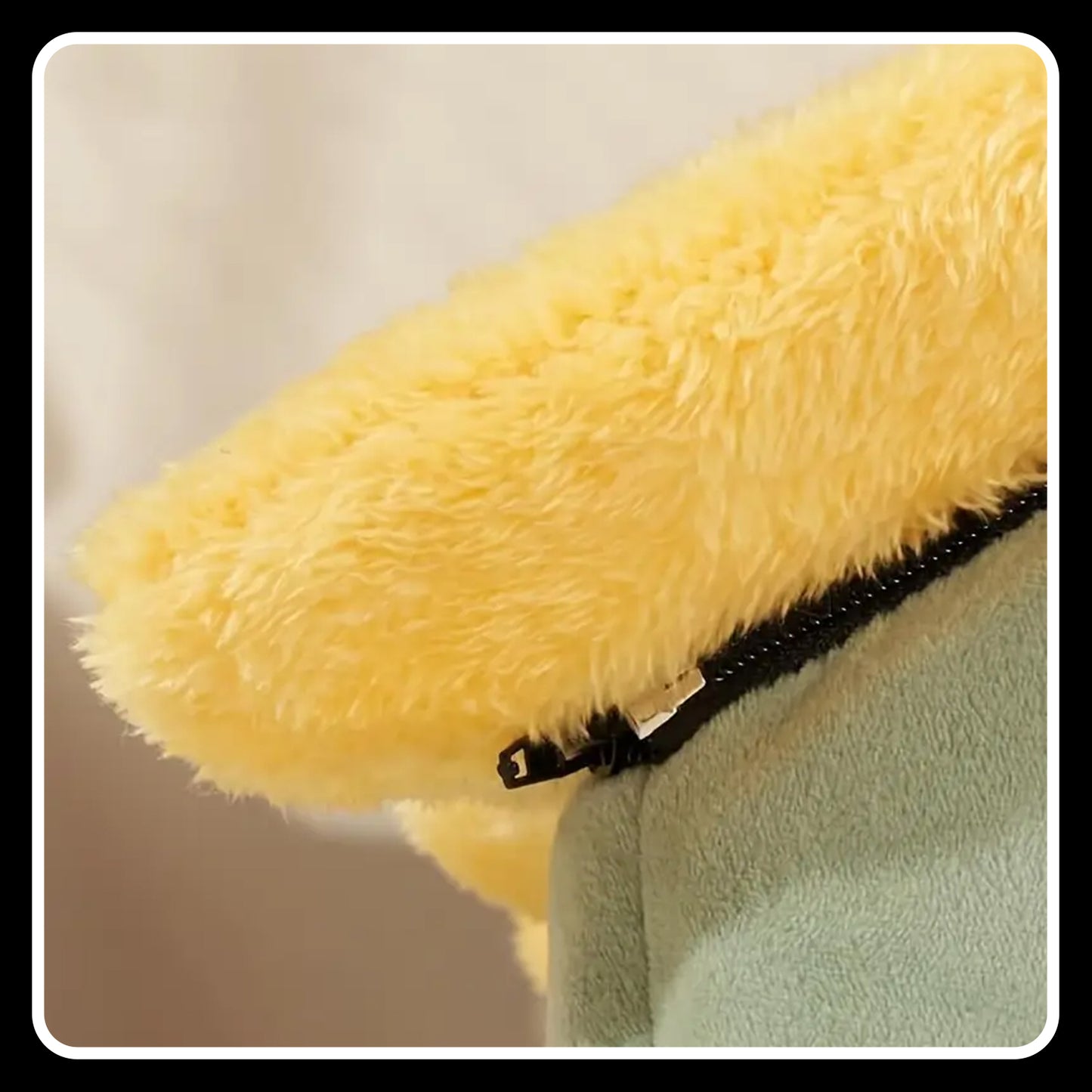 Cozy Rabbit-Shaped Foldable Pet Bed – Soft Polyester Winter Warm Cave Kennel Mat for Puppies, Cats & Small Dogs - Medium
