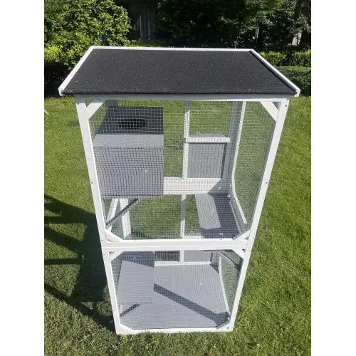 Outdoor Indoor Cat Pet Climbing Frame Game Cage Cute Large Space