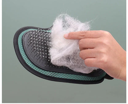 Pet Grooming Glove - Dog & Cat Hair Removal Brush, Dog Fur Shedding Glove, Bathing Comb & Massage Tool