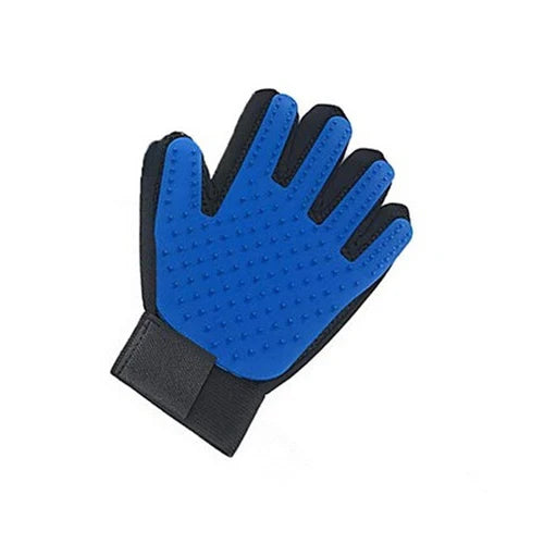 PROSTORMER Pet Grooming Glove - Silicone Deshedding Brush Comb for Dogs & Cats, Bath & Cleaning Supplies