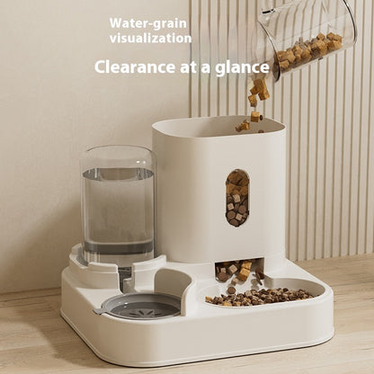 Automatic Cat Feeder & Dog Bowl – Food and Water Dispenser for Pets