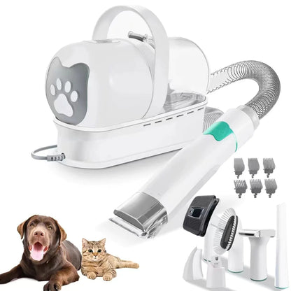 Vacuum & Trimming 7-in-1 Multifunctional Pet Grooming Device