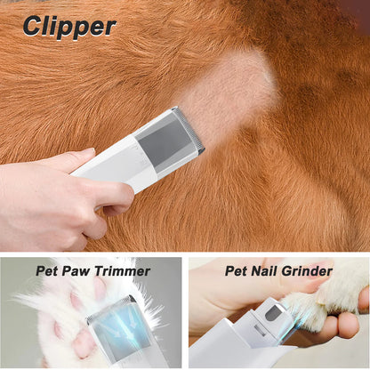 Vacuum & Trimming 7-in-1 Multifunctional Pet Grooming Device